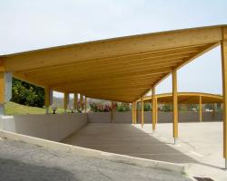Pergolas de madera